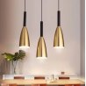 Lampa klosz AT27-3SZ-Gold+Black – elegancja i styl loft