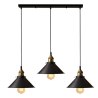 Lampa retro AT32-3SZ-Black – stylowa lampa loftowa