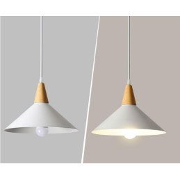 Lampa klosz drewniana AT33-3SZ-White – elegancja i styl