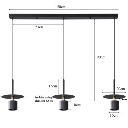 Lampa loftowa AT35-3SZ-Black – nowoczesna i stylowa