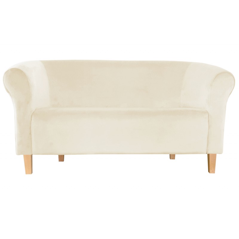 Sofa Milo MG50 kremowa z nogami buk 15 cm