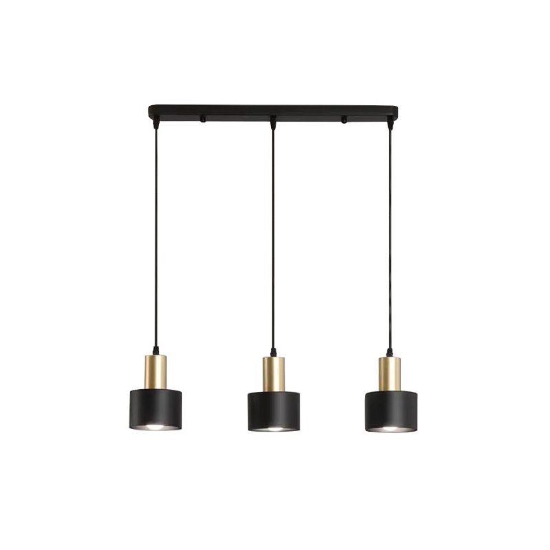 Lampa loftowa AT36-3SZ-Black+Gold – elegancja i styl