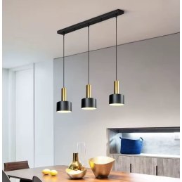 Lampa loftowa AT36-3SZ-Black+Gold – elegancja i styl