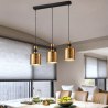 Lampa loftowa AT37-3SZ-Gold – elegancja w industrialnym stylu