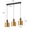 Lampa loftowa AT37-3SZ-Gold – elegancja w industrialnym stylu