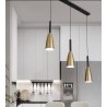 Lampa klosz AT38-3SZ-Gold – elegancka lampa w stylu loft