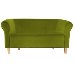 Sofa Milo BL75 zielona oliwka, nogi buk 15 cm
