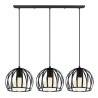 Lampa loft klosz AT41-3SZ-Black – elegancka i nowoczesna