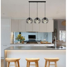 Lampa loft klosz AT41-3SZ-Black – elegancka i nowoczesna