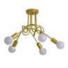 Lampa loft supła AT42-5SZ-Gold – elegancja w stylu loft