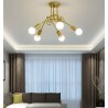 Lampa loft supła AT42-5SZ-Gold – elegancja w stylu loft