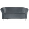 Sofa Milo BL14 szary nogi 15 białe