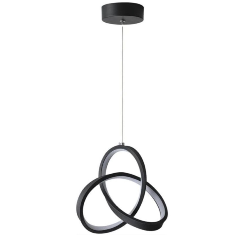Lampa geometryczna LED AT46-1SL-Black – elegancka i nowoczesna