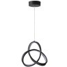 Lampa geometryczna LED AT46-1SL-Black – elegancka i nowoczesna