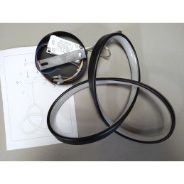 Lampa geometryczna LED AT46-1SL-Black – elegancka i nowoczesna