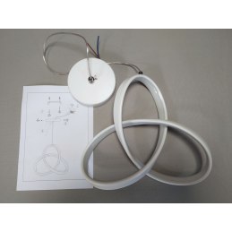 Lampa geometryczna LED AT46-1SL-White – nowoczesna i stylowa