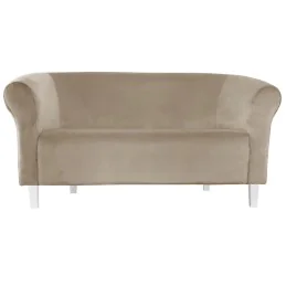 Sofa Milo MG09 szary beż z białymi nogami