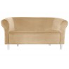 Sofa Milo MG06 jasny brąz nogi 15 białe
