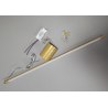 Lampa liniowa LED AT47-1SL-Gold – elegancka i nowoczesna