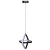 Lampa geometryczna LED AT48-1SL-Black – elegancka i nowoczesna