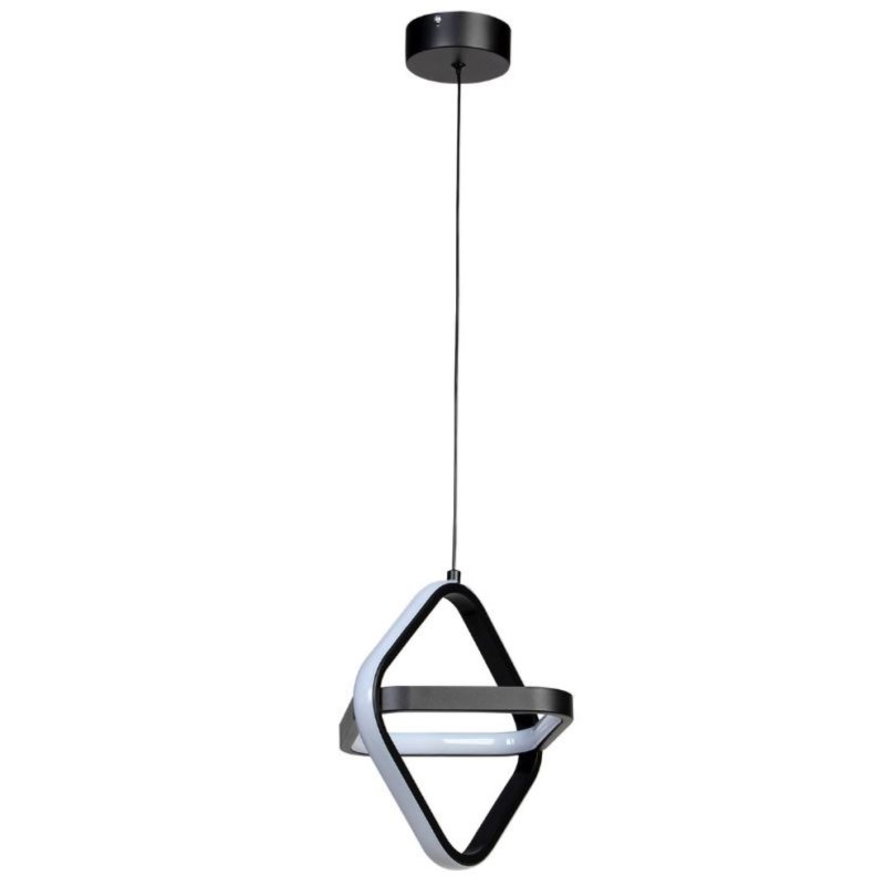 Lampa geometryczna LED AT48-1SL-Black – elegancka i nowoczesna