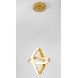 Lampa geometryczna LED AT48-1SL-Gold – nowoczesna i stylowa