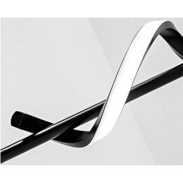 Lampa spiralna LED AT49-1SL-Black – nowoczesna i elegancka