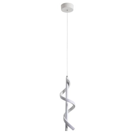 Lampa spiralna LED wisząca sufitowa AT49-1SL-White
