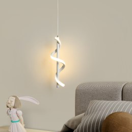 Lampa spiralna LED AT49-1SL-White – elegancka i nowoczesna