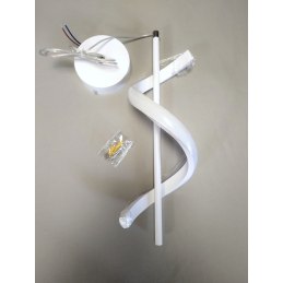 Lampa spiralna LED AT49-1SL-White – elegancka i nowoczesna