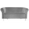 Sofa Milo MG17 szary nogi 15 białe
