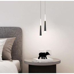 Lampa stożek LED AT51-2SL-Black – nowoczesna i elegancka