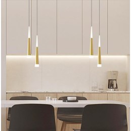 Lampa stożek LED AT51-2SL-Gold – elegancka i nowoczesna