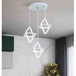 Lampa geometryczna LED AT53-3SL-White – nowoczesna i stylowa