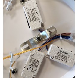 Lampa geometryczna LED AT53-3SL-White – nowoczesna i stylowa