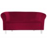 Sofa Milo MG31 czerwony nogi 15 białe