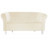 Sofa Milo MG50 kremowy nogi 15 białe
