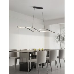 Lampa LED wisząca AT58-1DSL-Black – nowoczesna i elegancka