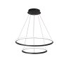 Lampa LED pierścienie AT59-2KSL-Black – elegancka i stylowa