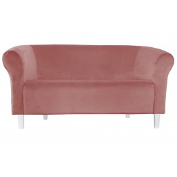 Sofa Milo MG58 róż indyjski z białymi nogami