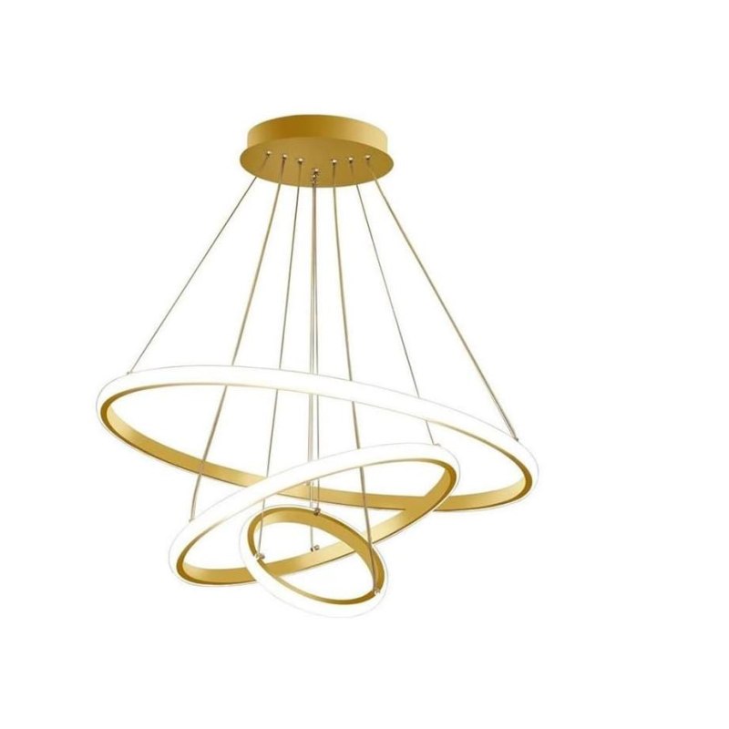 Lampa LED pierścienie AT60-3KSL-Gold – elegancja i styl
