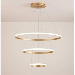 Lampa LED pierścienie AT60-3KSL-Gold – elegancja i styl