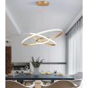 Lampa LED pierścienie AT60-3KSL-Gold – elegancja i styl