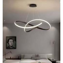 Lampa LED pierścienie AT61-ESL-Black – nowoczesna i elegancka