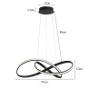 Lampa LED pierścienie AT61-ESL-Black – nowoczesna i elegancka