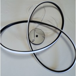 Lampa LED pierścienie AT61-ESL-Black – nowoczesna i elegancka