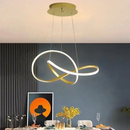 Lampa LED pierścienie AT61-ESL-Gold – elegancka i nowoczesna