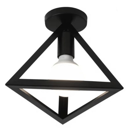 Plafon lampa sufitowa loft trójkątna metalowa AT63-1SZ-Black
