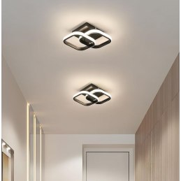 Plafon LED kwadrat AT65-2SL-Black – nowoczesny i elegancki