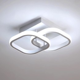 Plafon LED kwadrat AT66-2SL-White – nowoczesny i elegancki